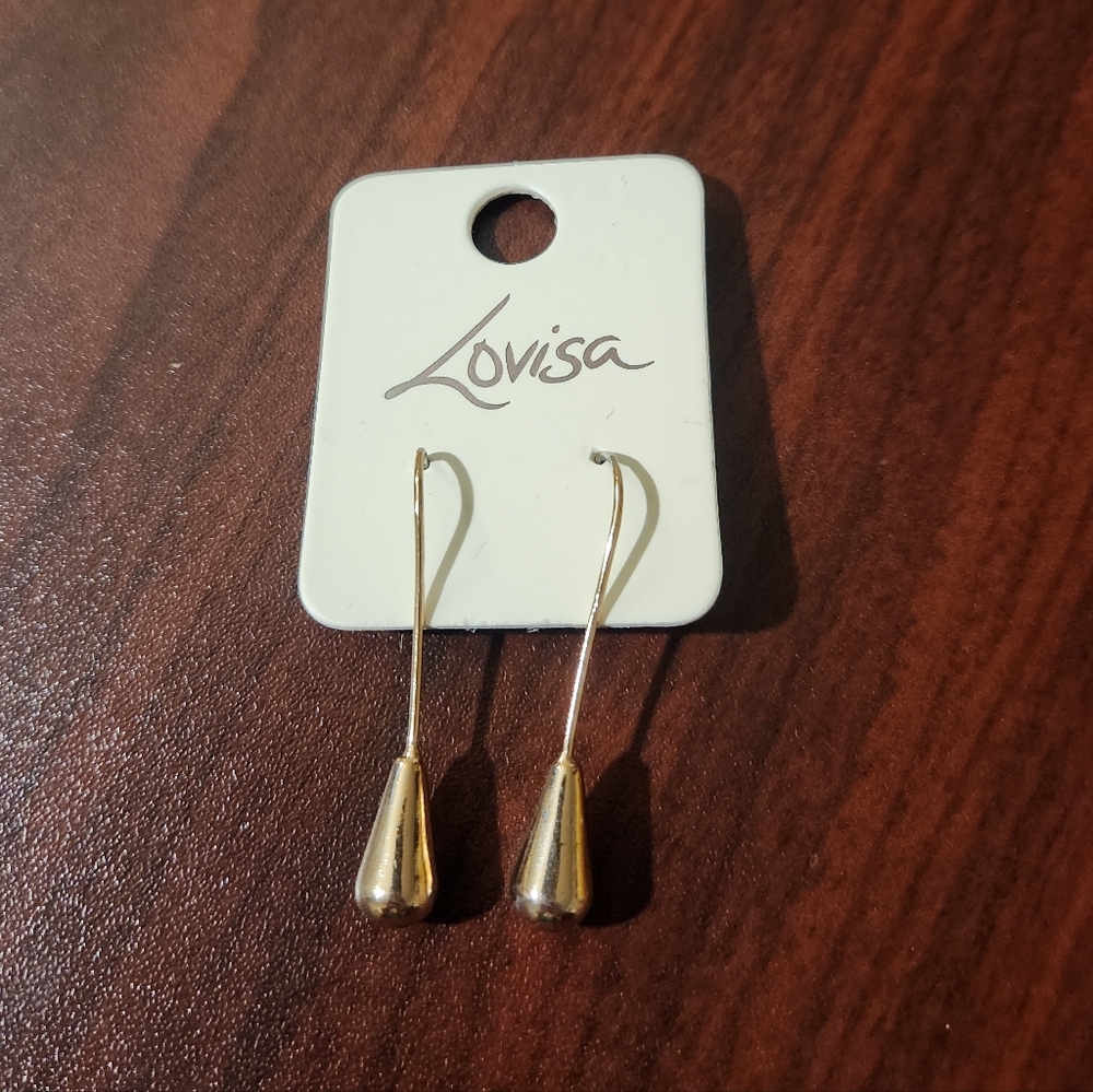 Gold Drop Earrings